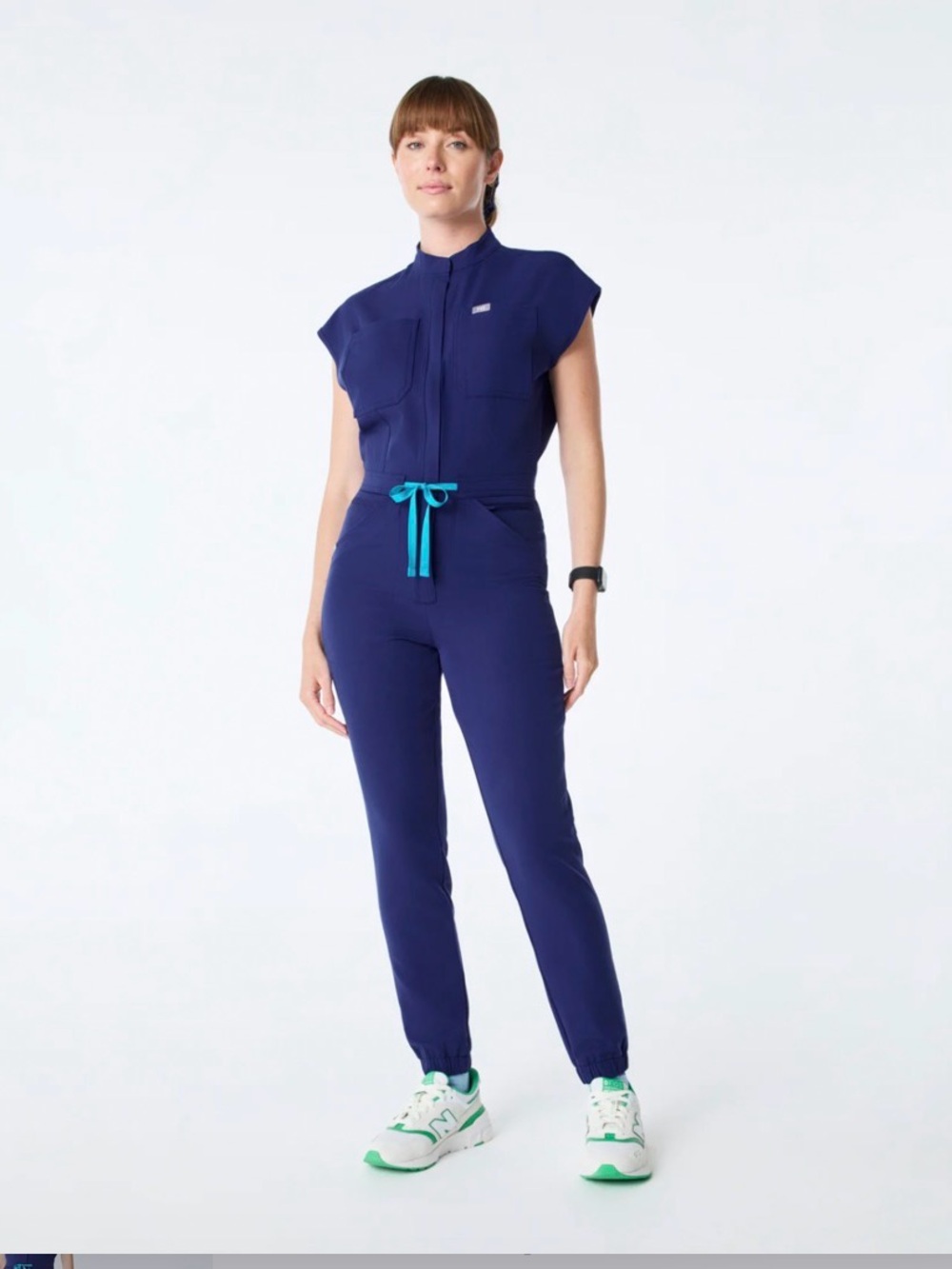 Figs Women’s Rafaela Jogger ScrubJumpsuit size small